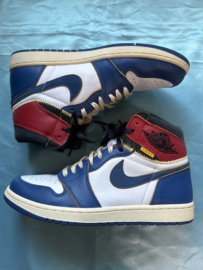 Union × Nike Air Jordan 1 Retro High OG NRG "Storm Blue/Varsity Red"