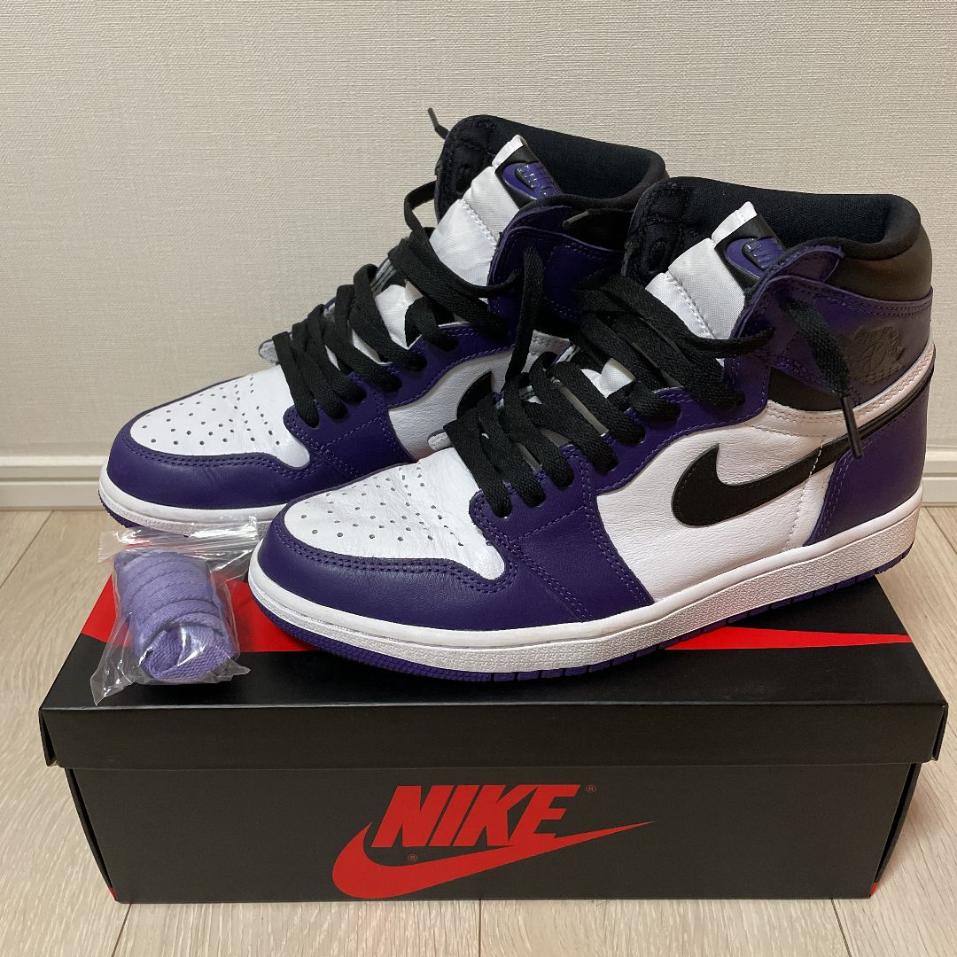 Nike Air Jordan 1 Retro High OG "Court Purple/White/Black" (2020)