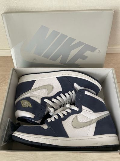 Nike Air Jordan 1 High OG CO.JP "White/Midnight Navy" (2020)(ブリーフケースなし)