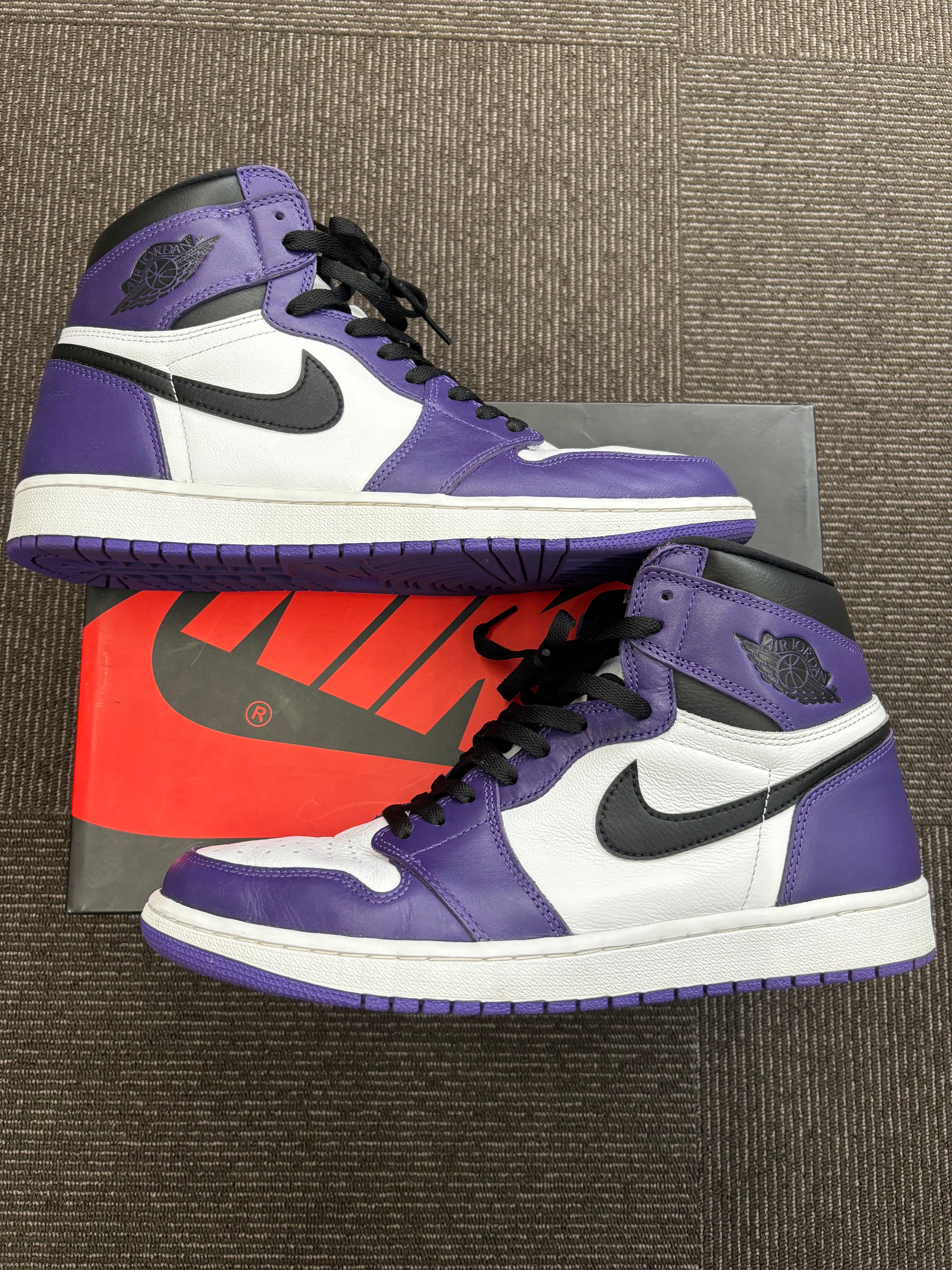 Nike Air Jordan 1 Retro High OG "Court Purple White/Black" (2020)