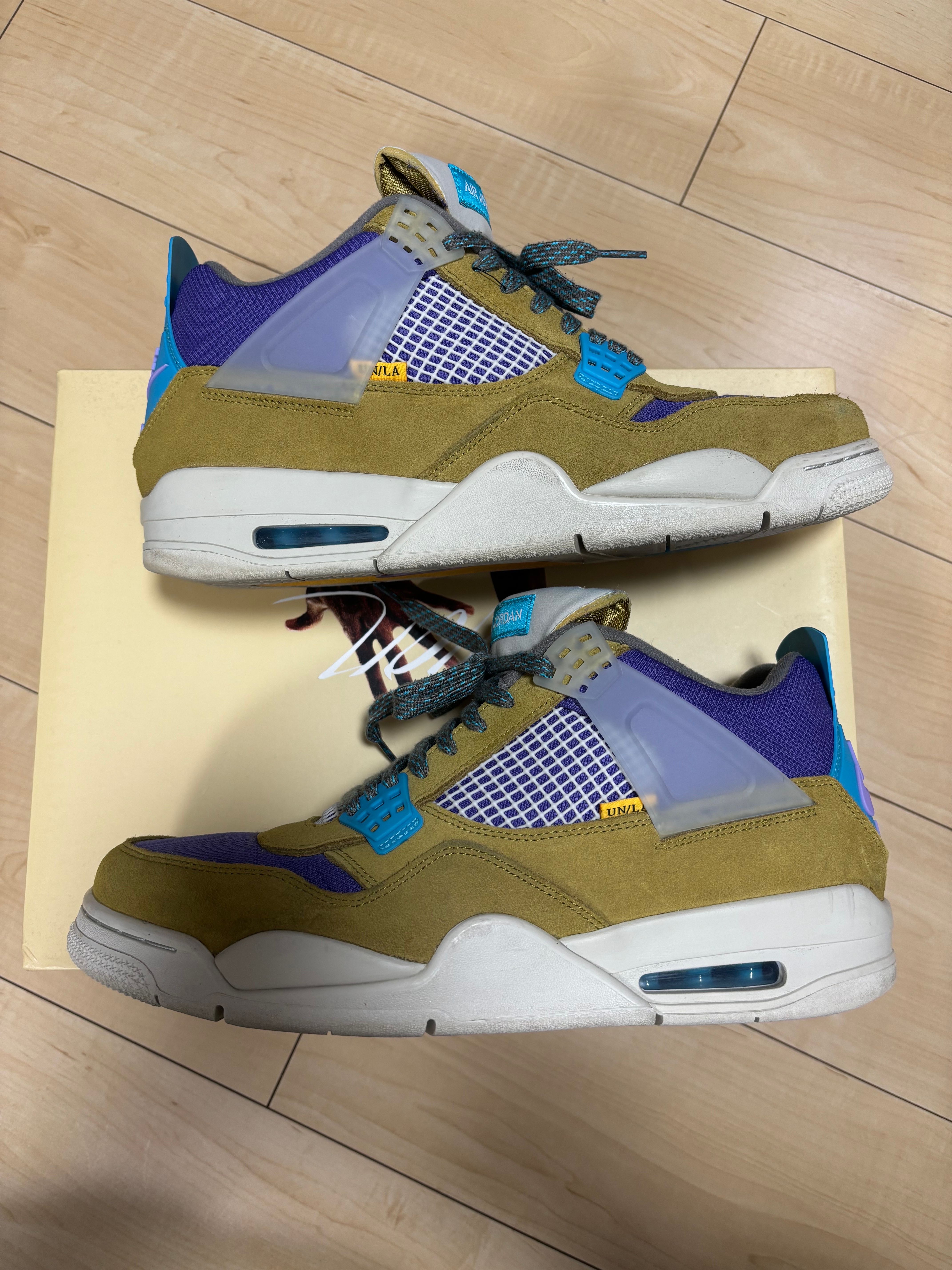 Union × Nike Air Jordan 4 SP "Desert Moss"