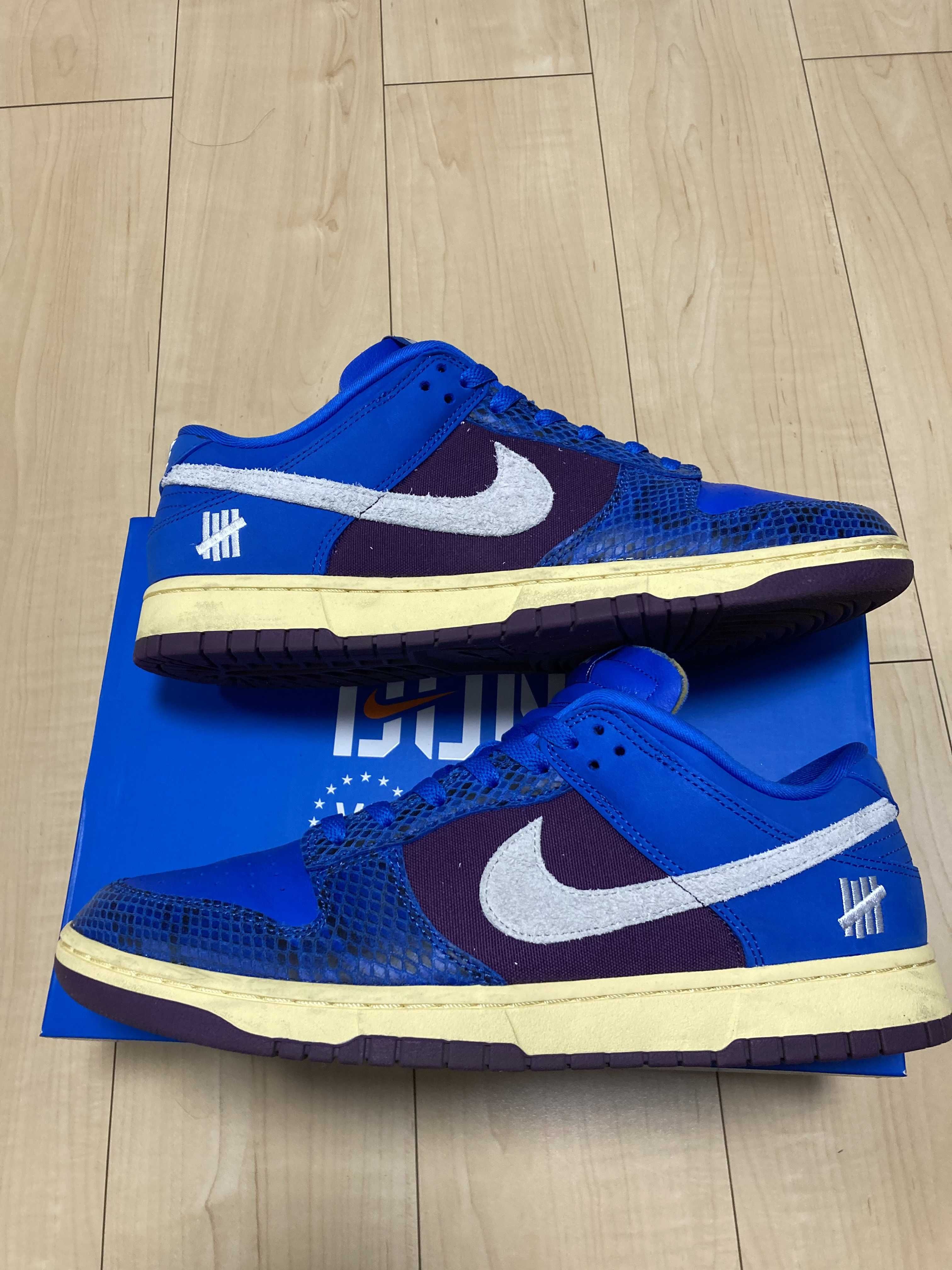 UNDEFEATED × Nike Dunk Low SP "Royal"