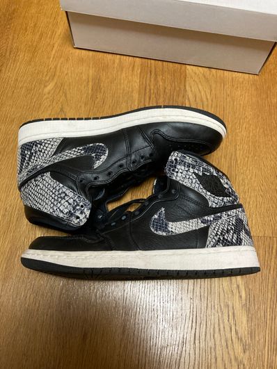 Nike Women's Air Jordan 1 Retro High "Black Snake"