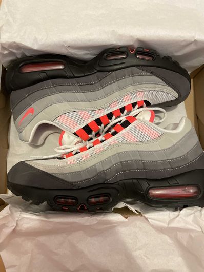Nike Air Max 95 OG "White/Solar Red"