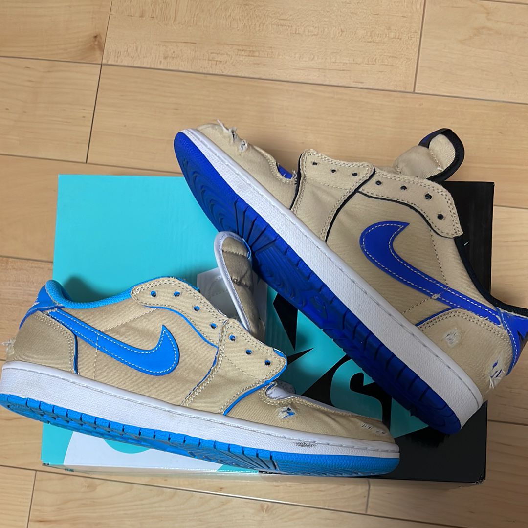 Nike SB Air Jordan 1 Low "Desert Ore/Royal Blue"