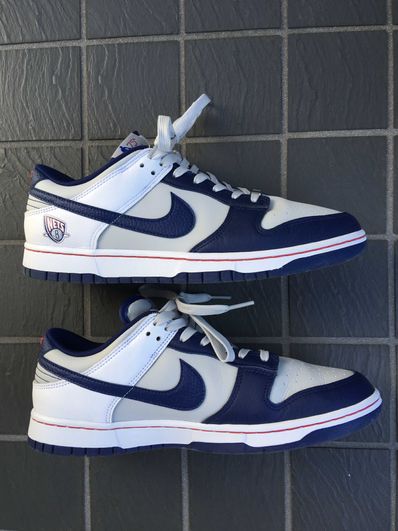 NBA × Nike Dunk Low EMB 75th Anniversary "Nets"