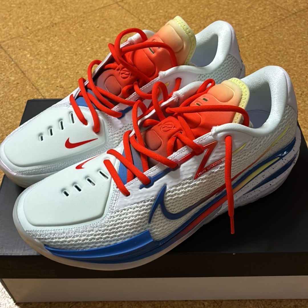 TITAN × Dylan Harper × Nike GT Cut "White/Chile Red" (IU0779-100/IU0780-100)