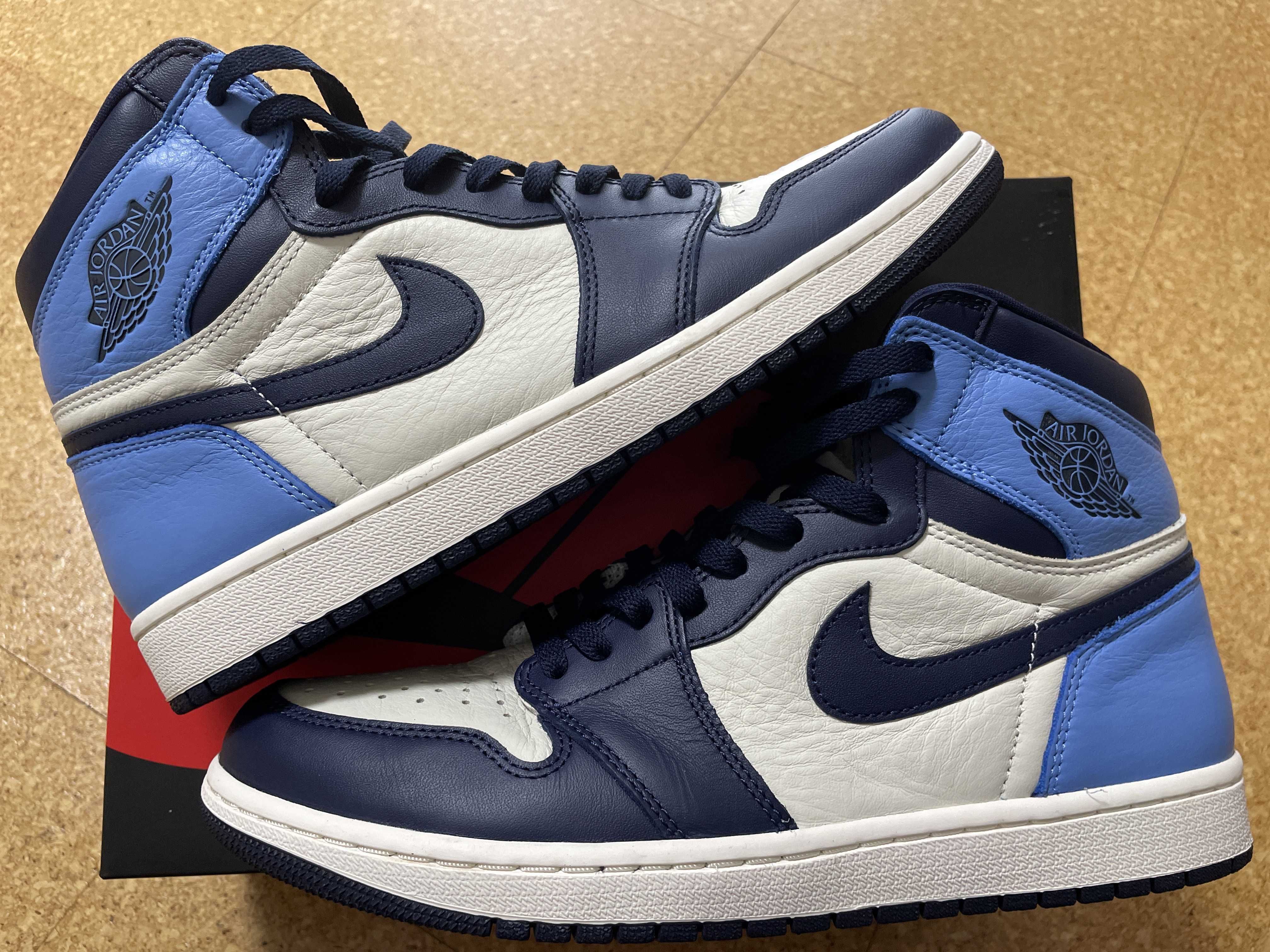Nike Air Jordan 1 Retro High OG "Obsidian/University Blue"