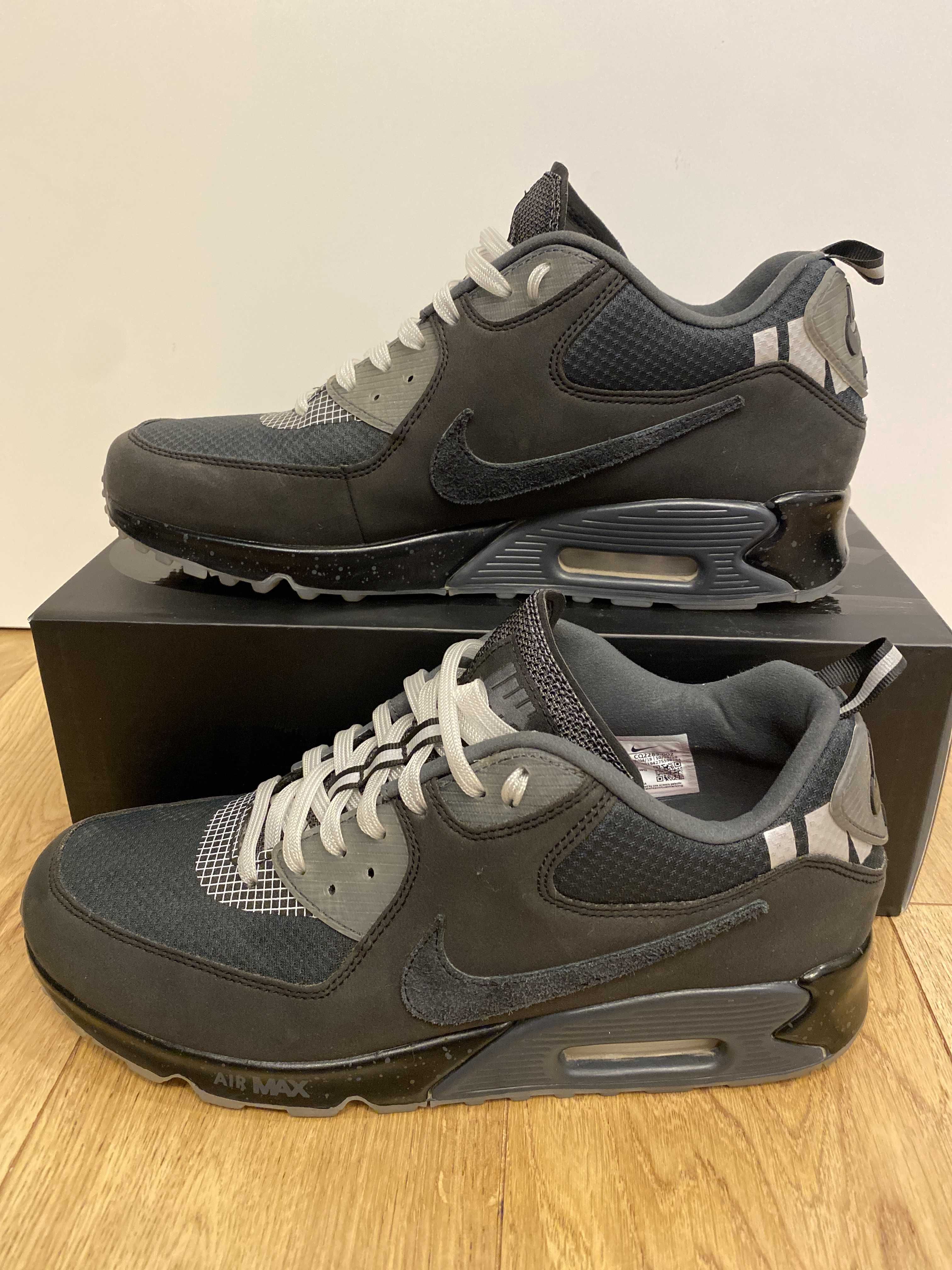 UNDEFEATED × Nike Air Max 90 "Black/Rush Pink"