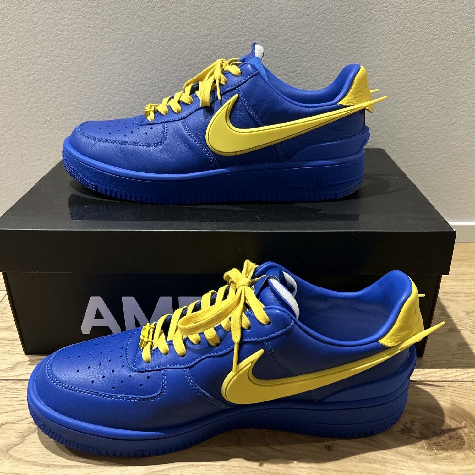 AMBUSH × Nike Air Force 1 Low "Game Royal and Vivid Sulfur"