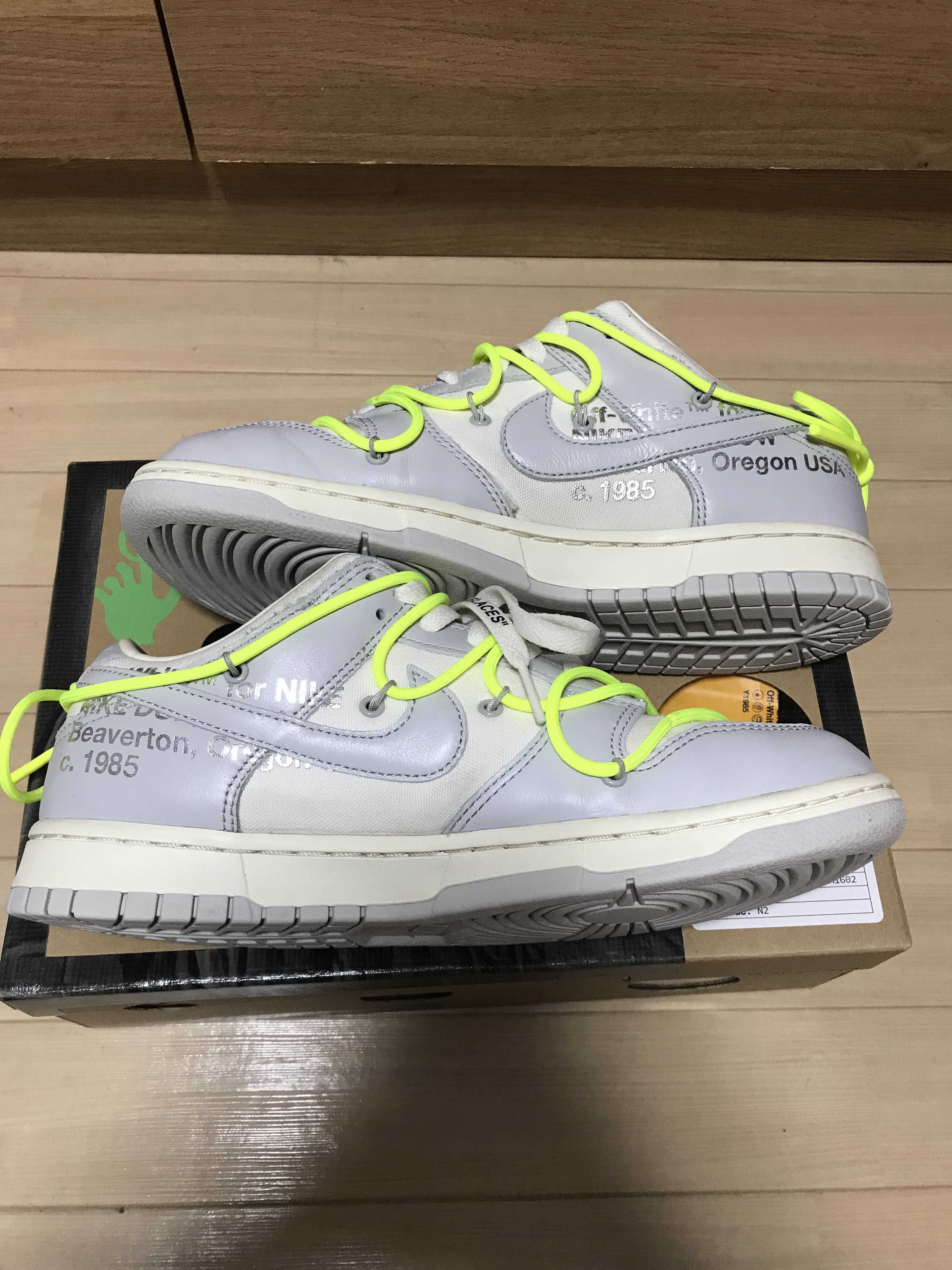 Off-White × Nike Dunk Low 1 of 50 "Lot.21"