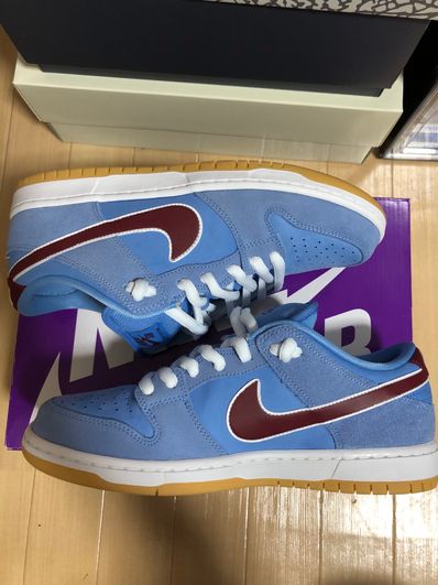 Nike SB Dunk Low Pro "Philadelphia Phillies/Valor Blue and Team Maroon"