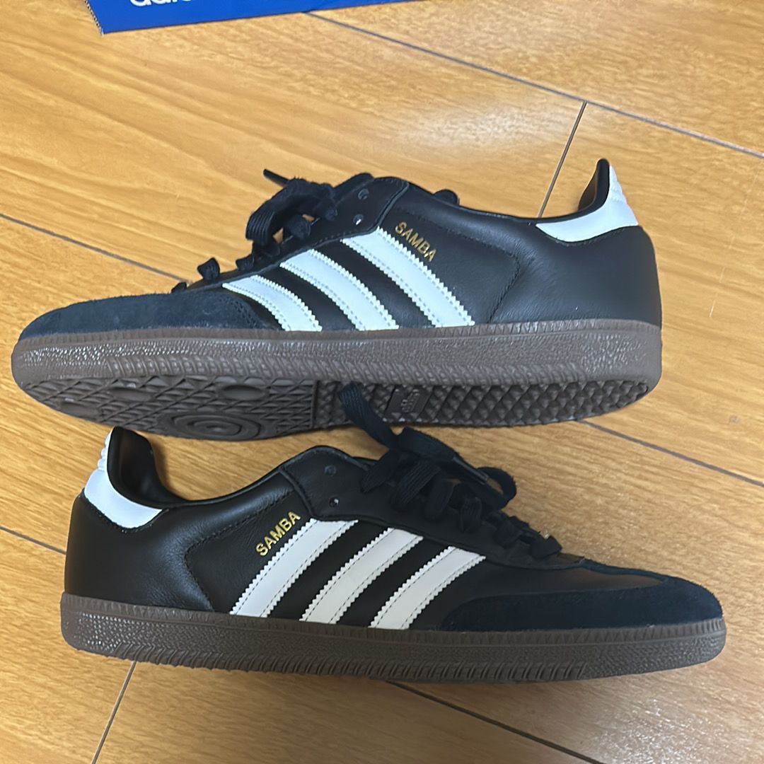adidas Samba OG "Core Black/Cloud White/Gum"