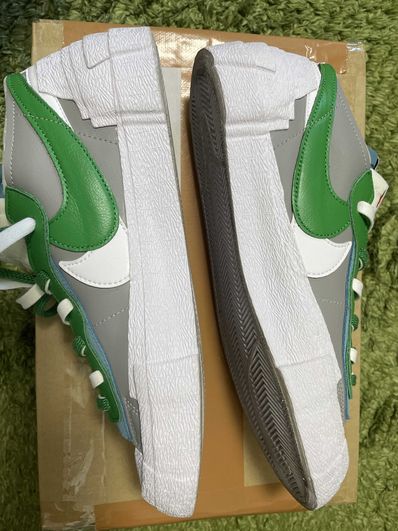sacai × Nike Blazer Low "Classic Green"
