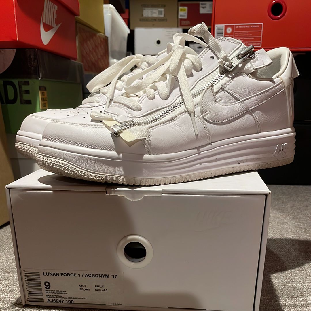 NIKE LUNAR FORCE 1 ACRONYM ERROLSON HUGH AF-100 "ホワイト"