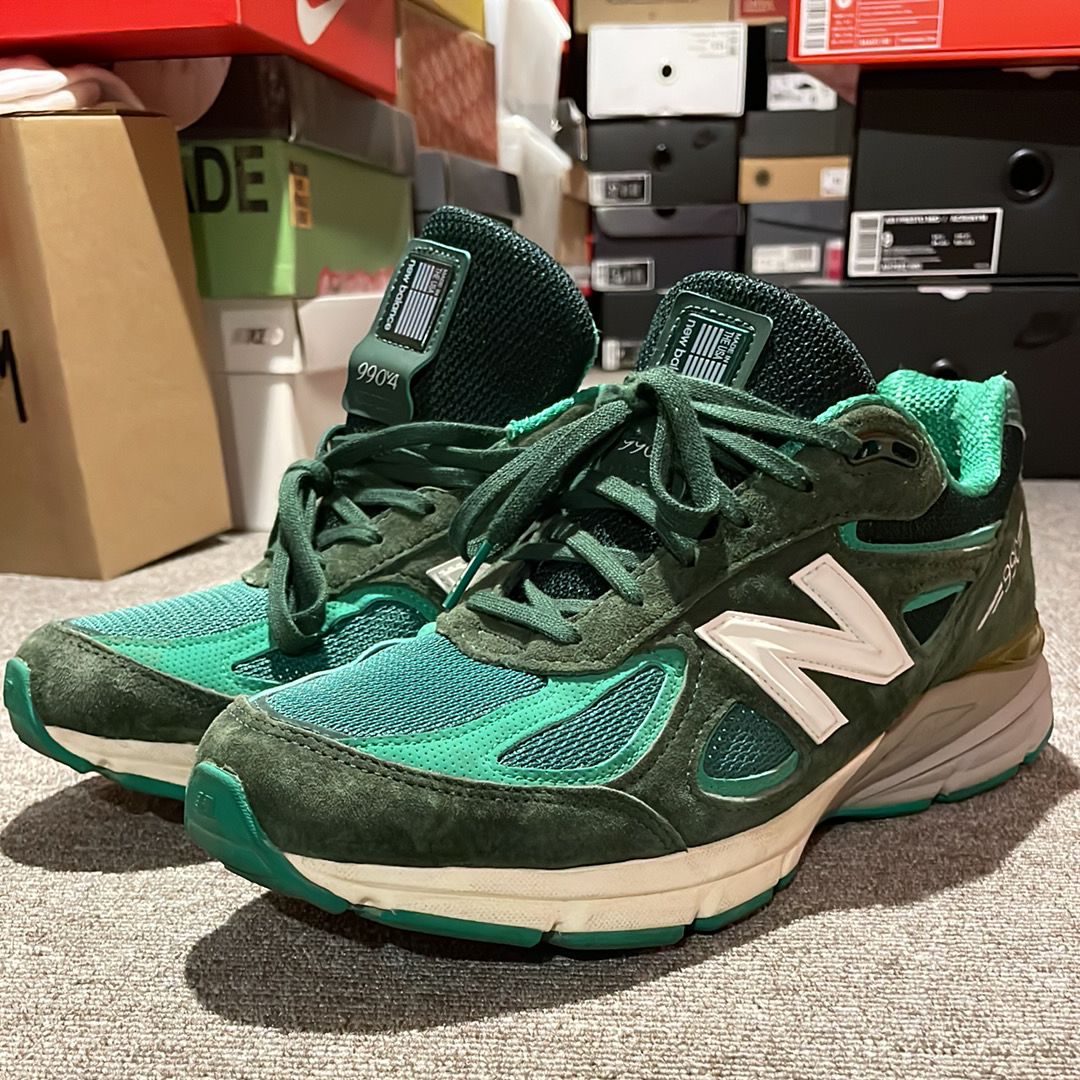 mita sneakers × New Balance 990V4 Made in USA Bouncing frog "JMT4"