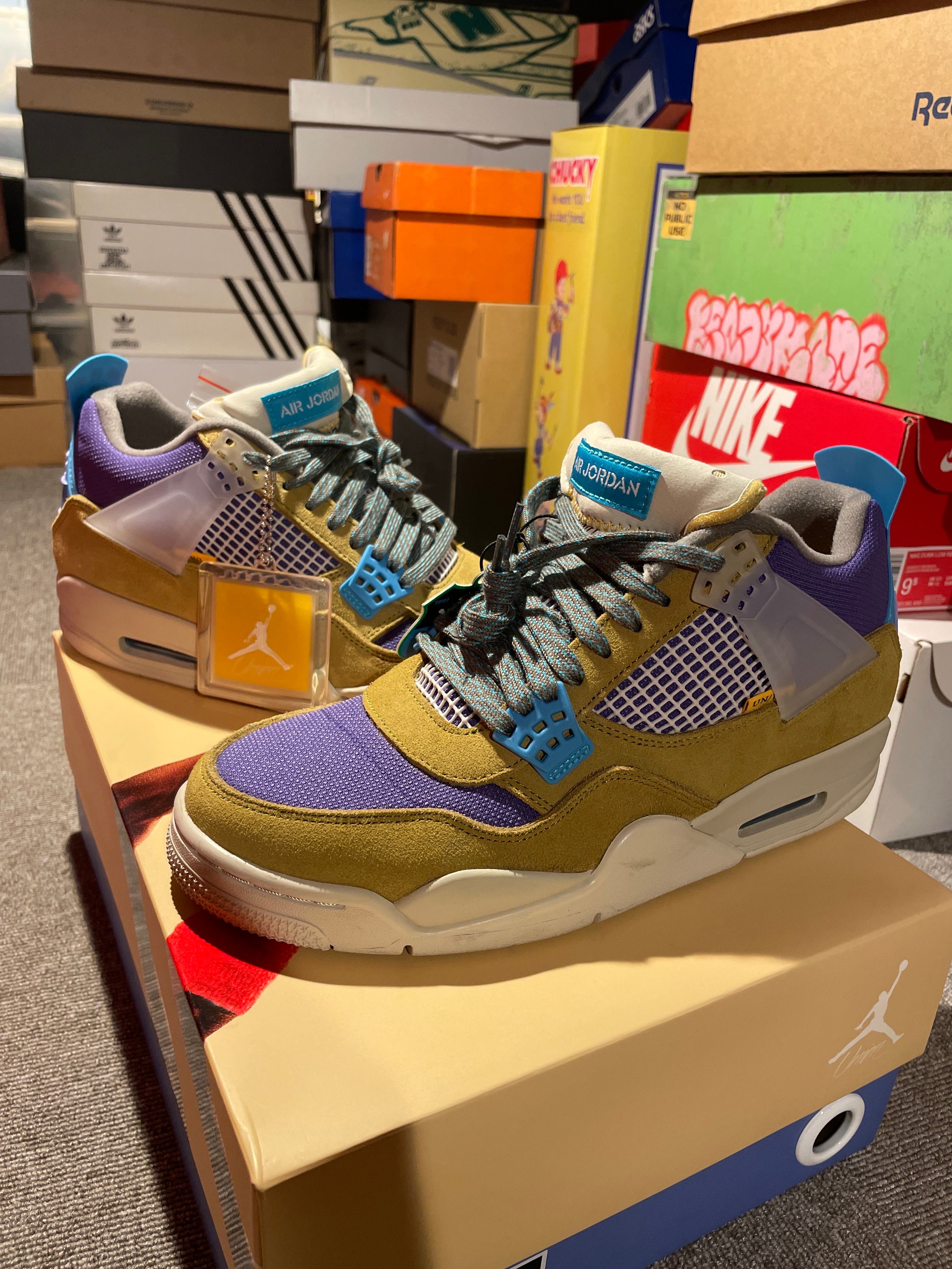 Union × Nike Air Jordan 4 SP "Desert Moss"