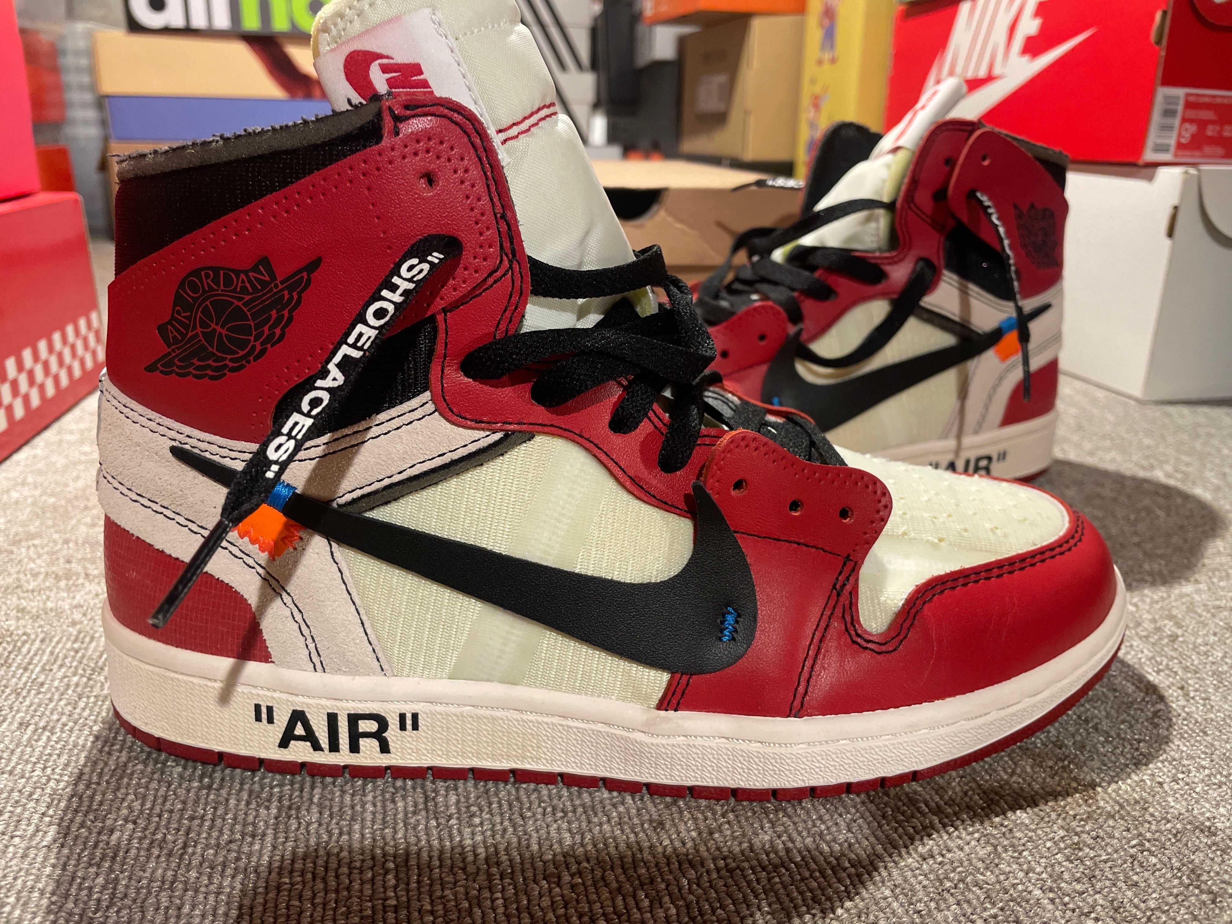 Off-White × Nike Air Jordan 1 Retro High The Ten "Chicago"
