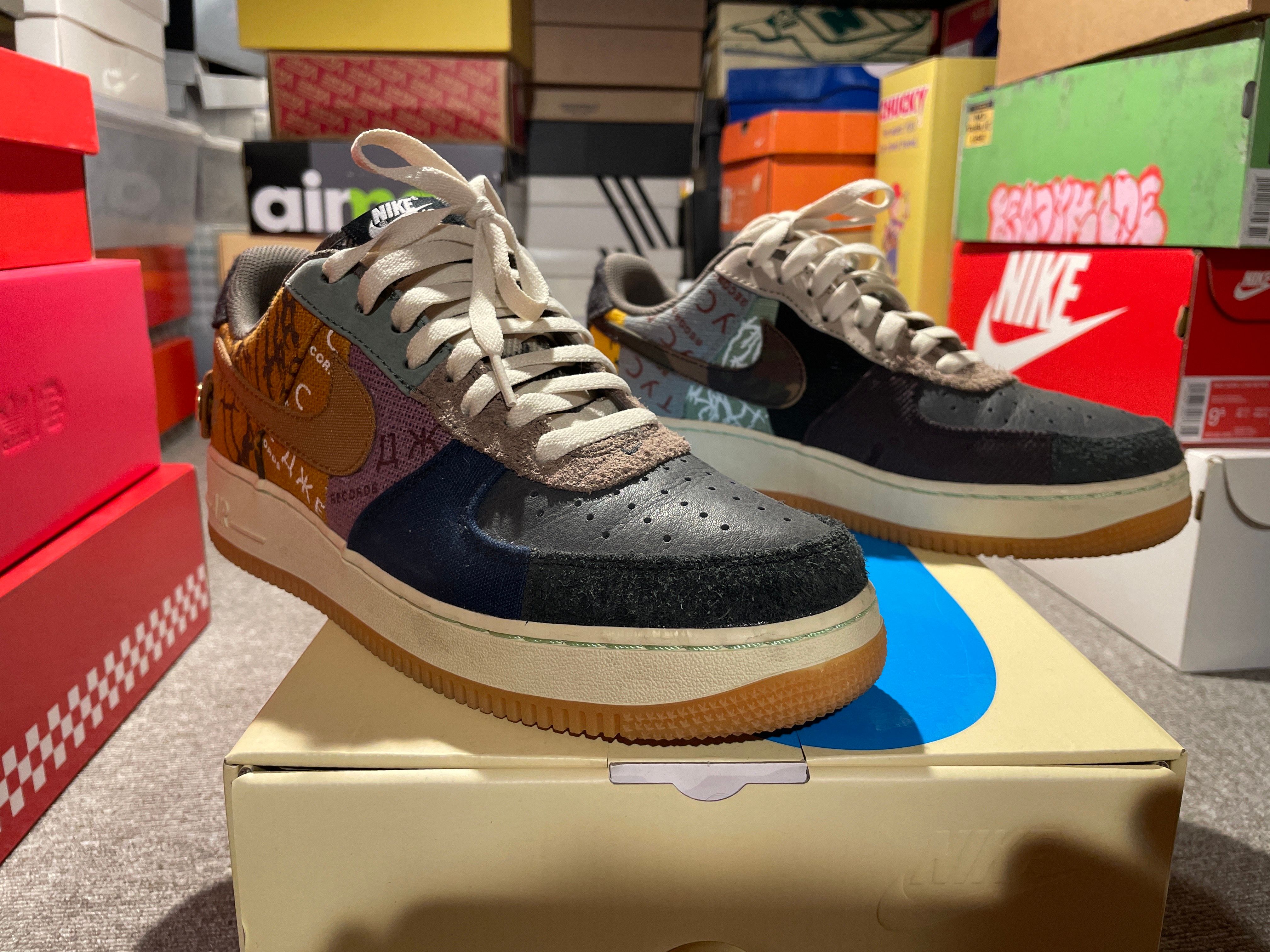 Travis Scott × Nike Air Force 1 Low Cactus Jack "Multi Color"