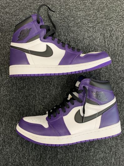 Nike Air Jordan 1 Retro High OG "Court Purple White/Black" (2020)