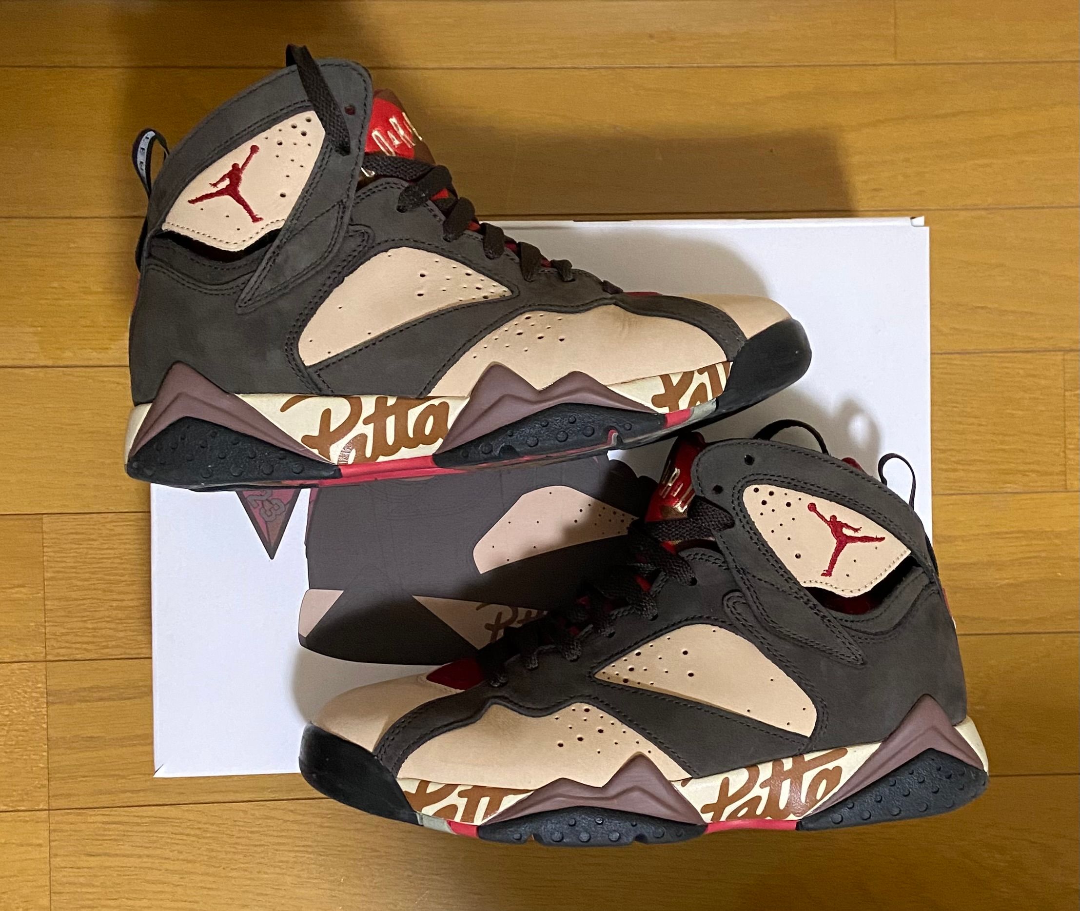 Patta × Nike Air Jordan 7 OG "Brown"