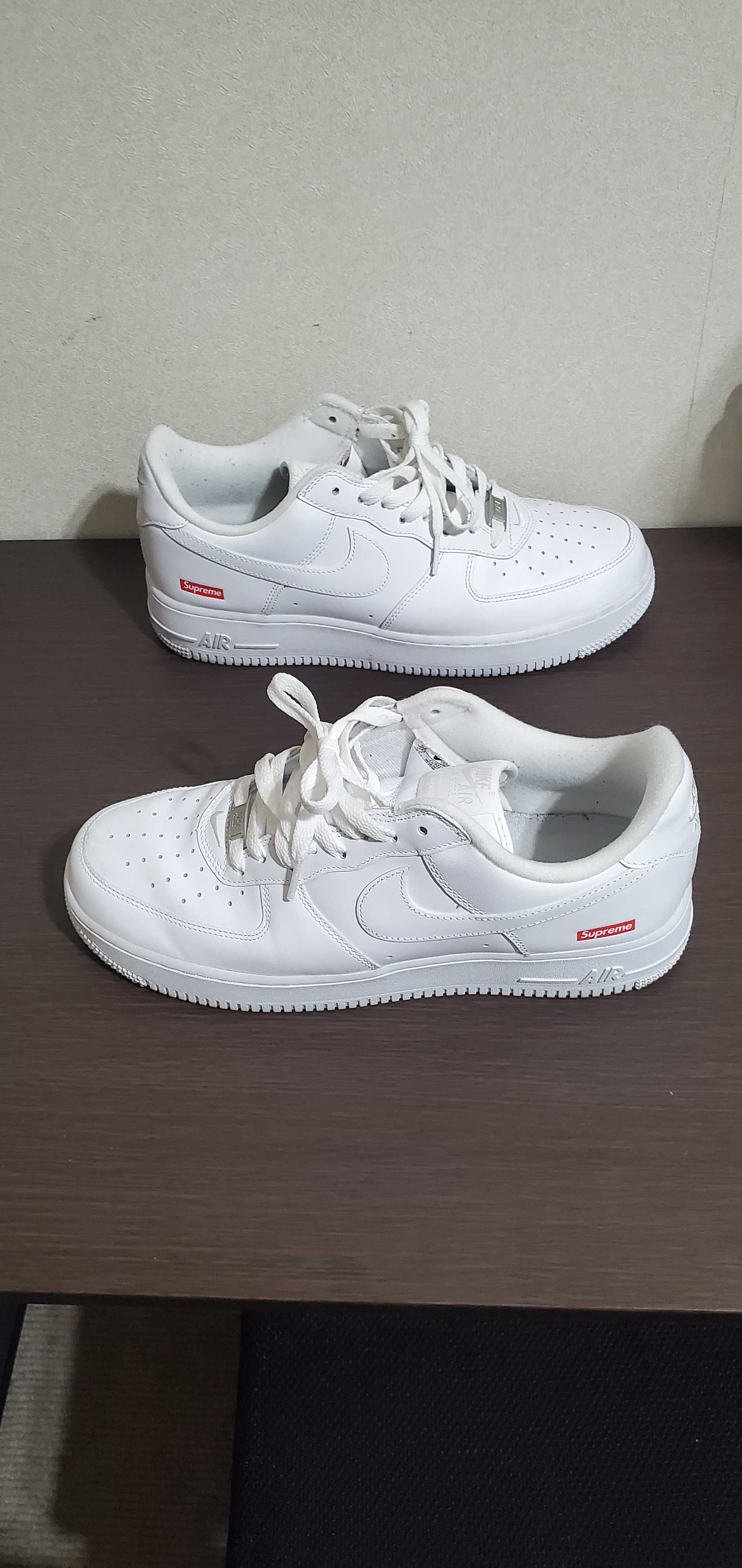 Supreme × Nike Air Force 1 Low "White"