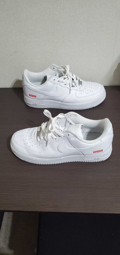 Supreme × Nike Air Force 1 Low "White"