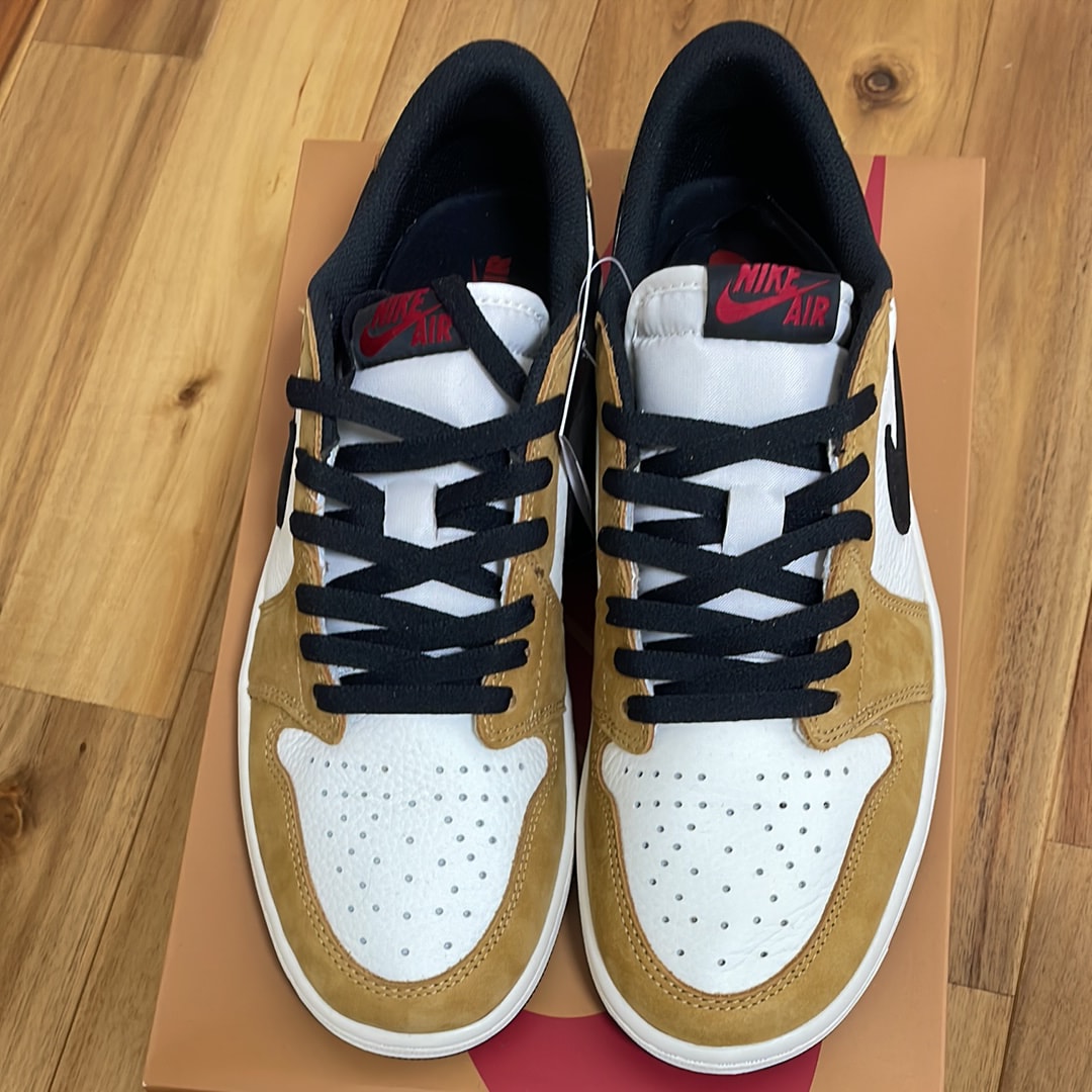 Nike Air Jordan 1 Low OG "Rookie of the Year/Sail and Golden Harvest"