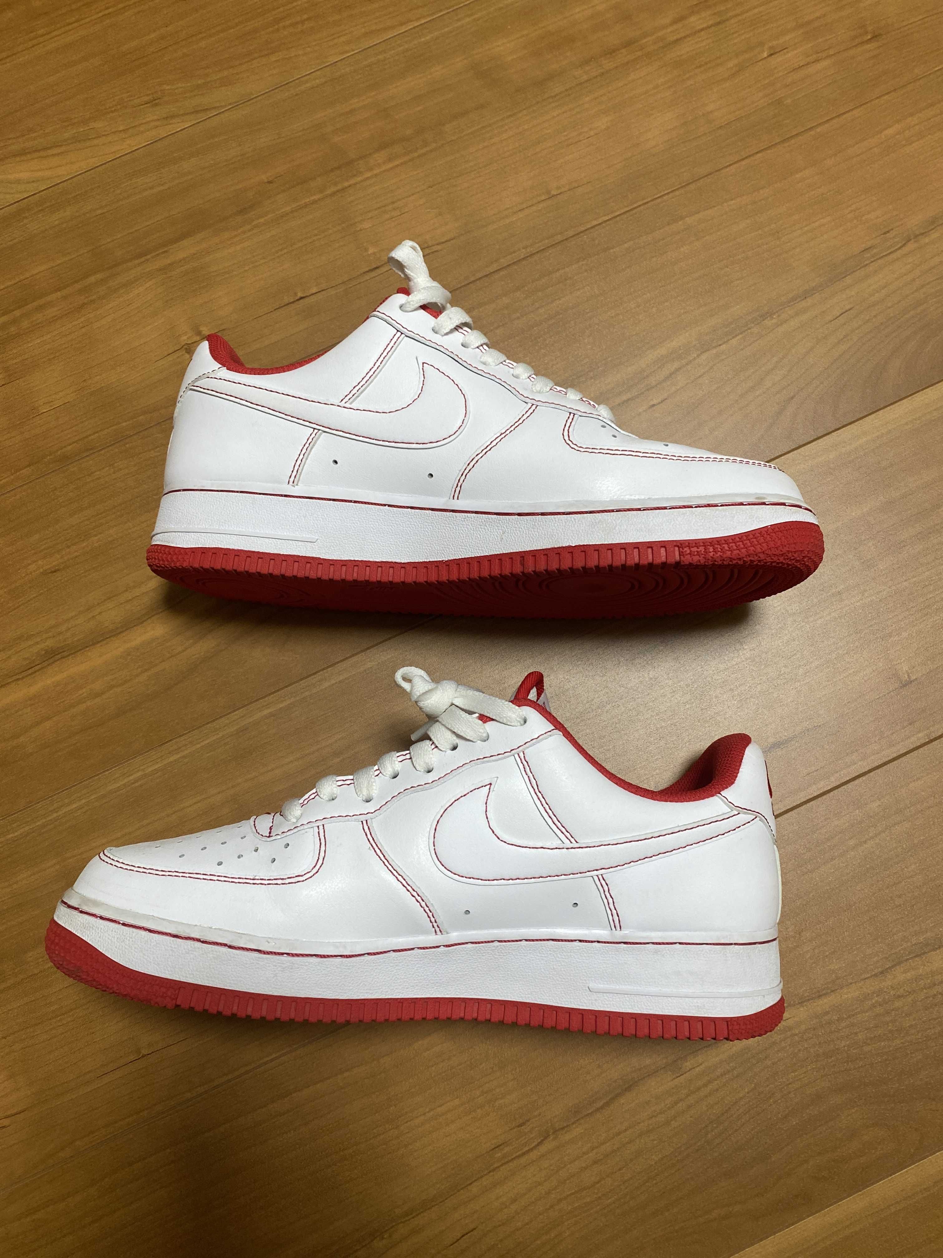 Nike Air Force 1 Low '07 Stitch "Radiant Red"