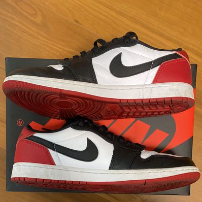 Nike Air Jordan 1 Retro Low OG "Black Toe"