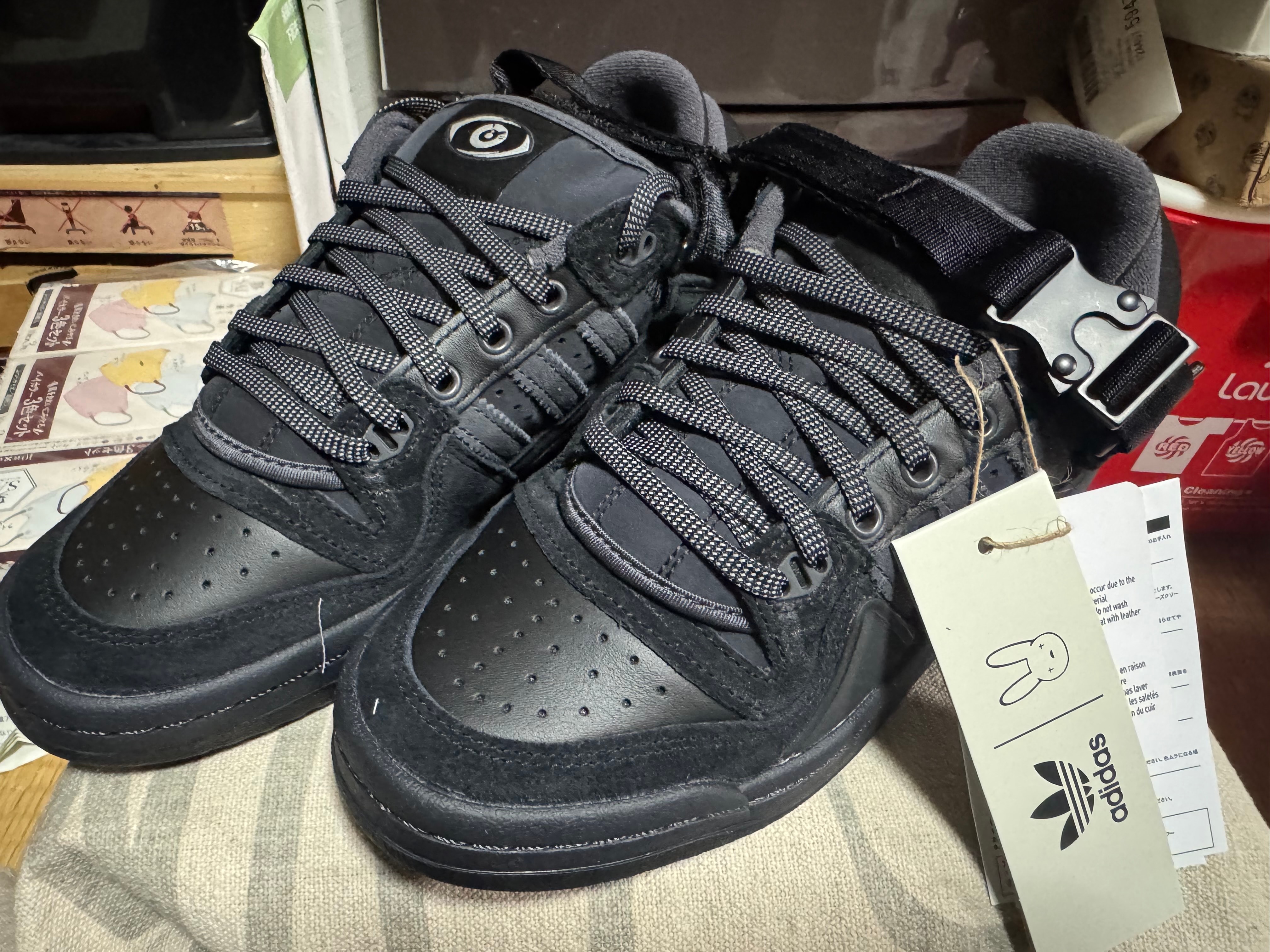 Bad Bunny × adidas Forum 84 Low "Core Black"