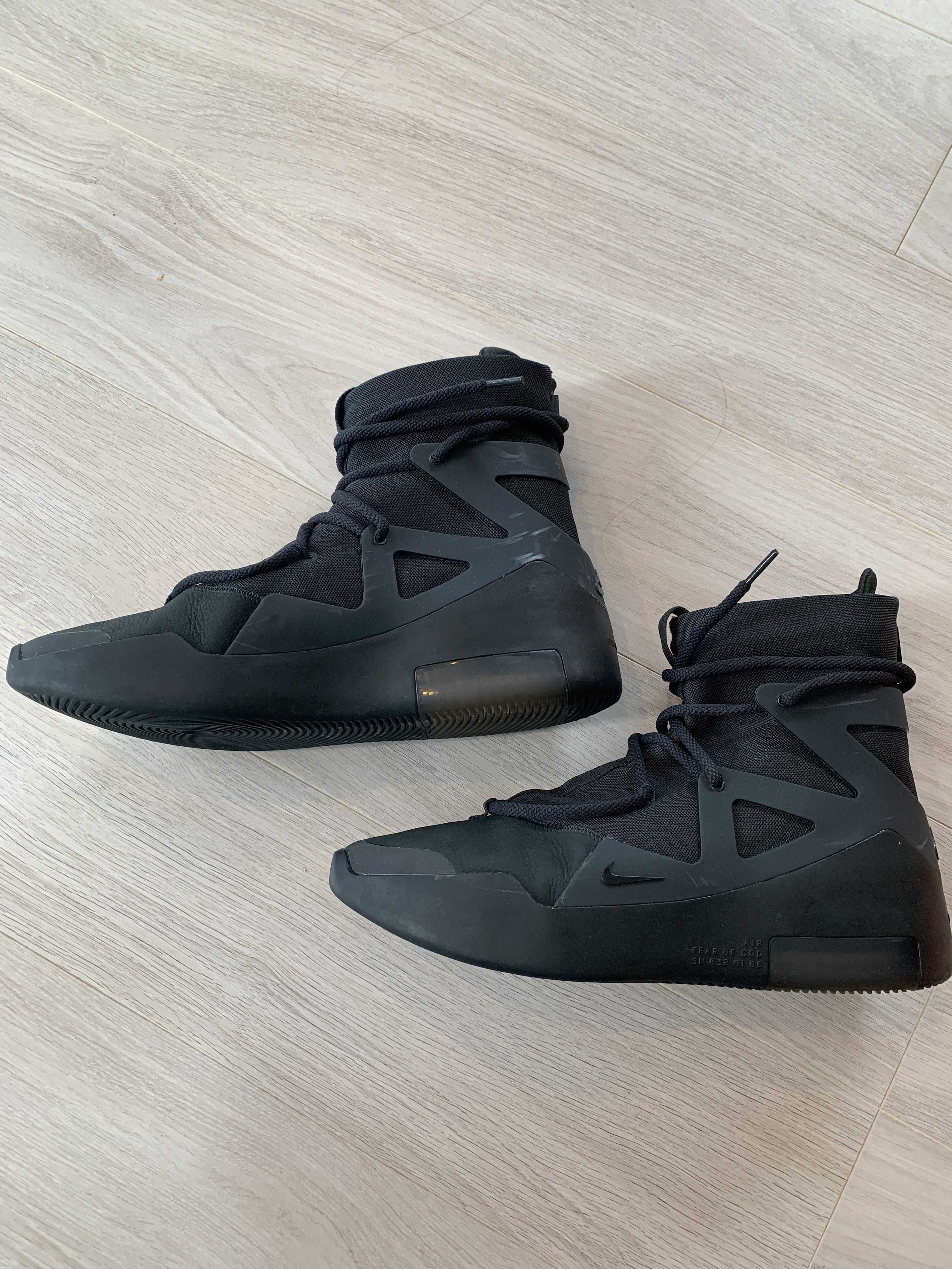 Fear Of God × Nike Air 1 "Triple Black"