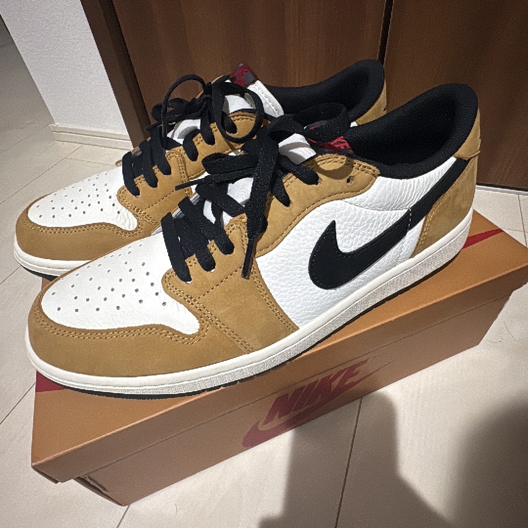 Nike Air Jordan 1 Low OG "Rookie of the Year/Sail and Golden Harvest"