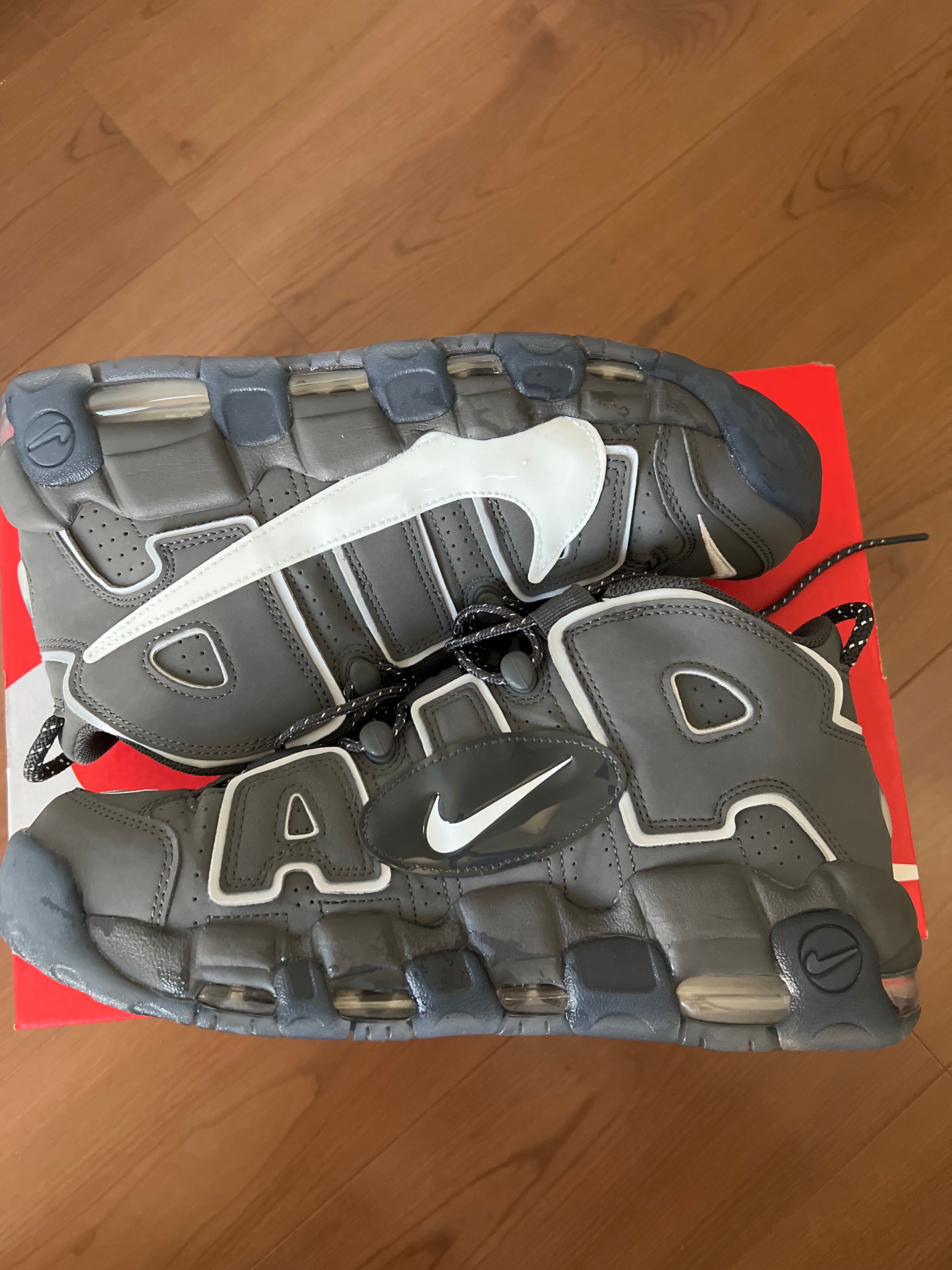 Nike Air More Uptempo Copy Paste "Iron Grey/White/Smoke Grey/Anthracite"
