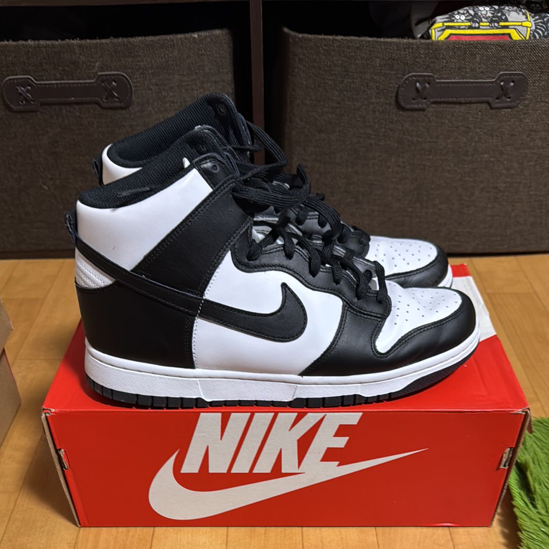 Nike Women's Dunk High "Black and White"