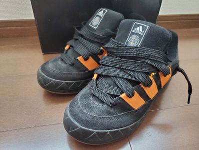 Jamal Smith × adidas Adimatic "Core Black/Orange Rush"