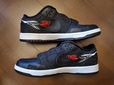 Wasted Youth × Nike SB Dunk Low "Black Denim" / VERDY