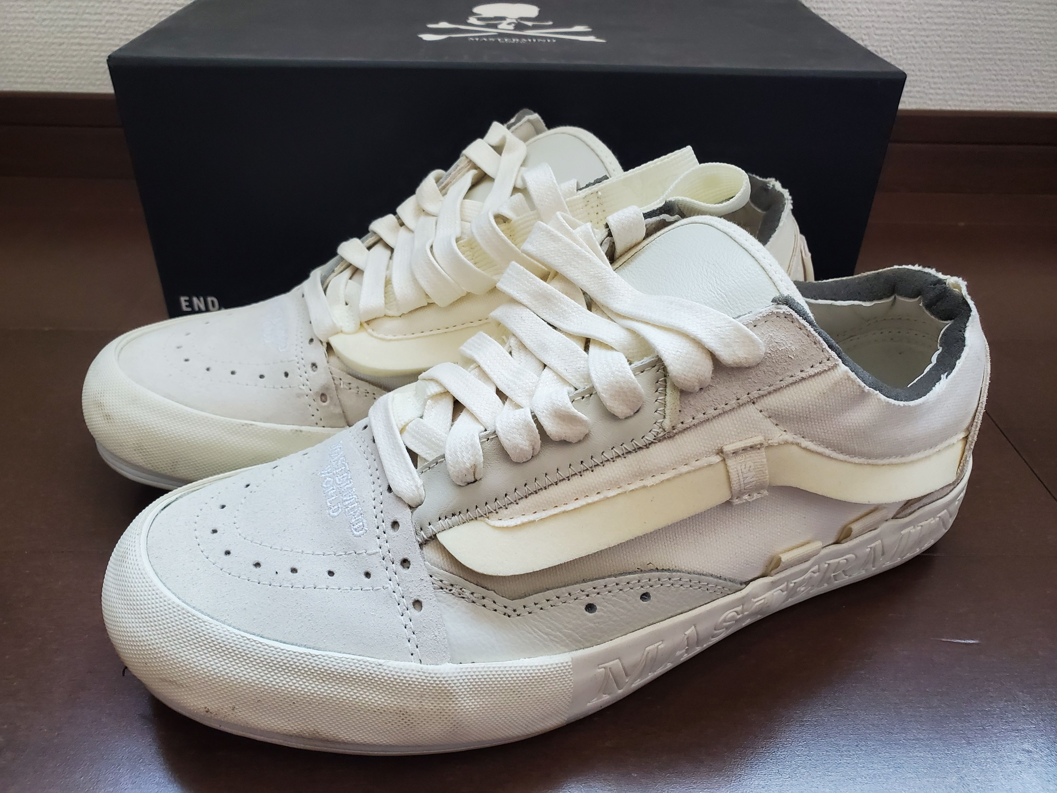 mastermind world × Vans Vault Presented by END. UA Old Skool "White"