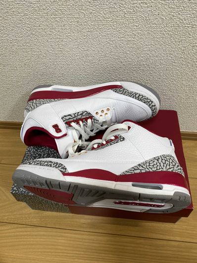 Nike Air Jordan 3 "Cardinal Red"