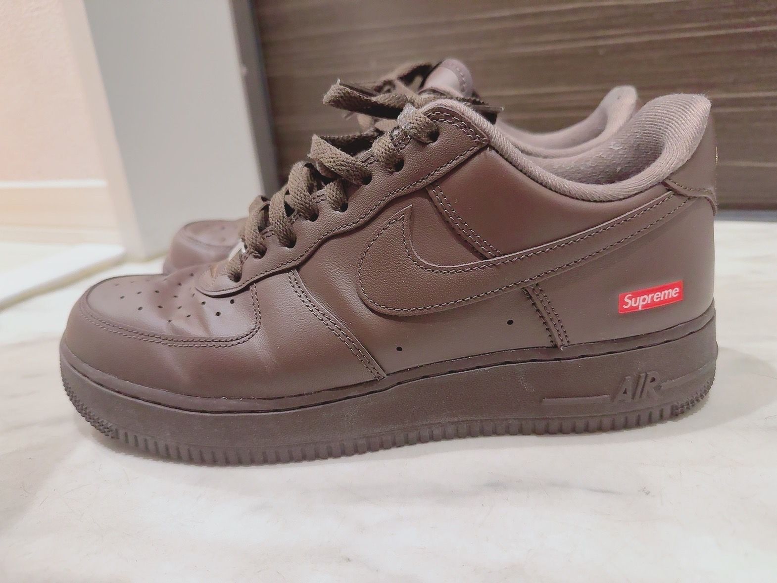 Supreme × Nike Air Force 1 Low "Baroque Brown"