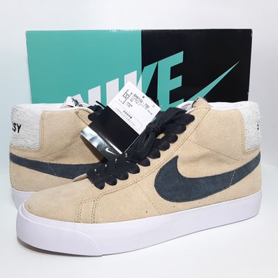 Stussy × Nike SB Blazer Mid "Gold/Black"