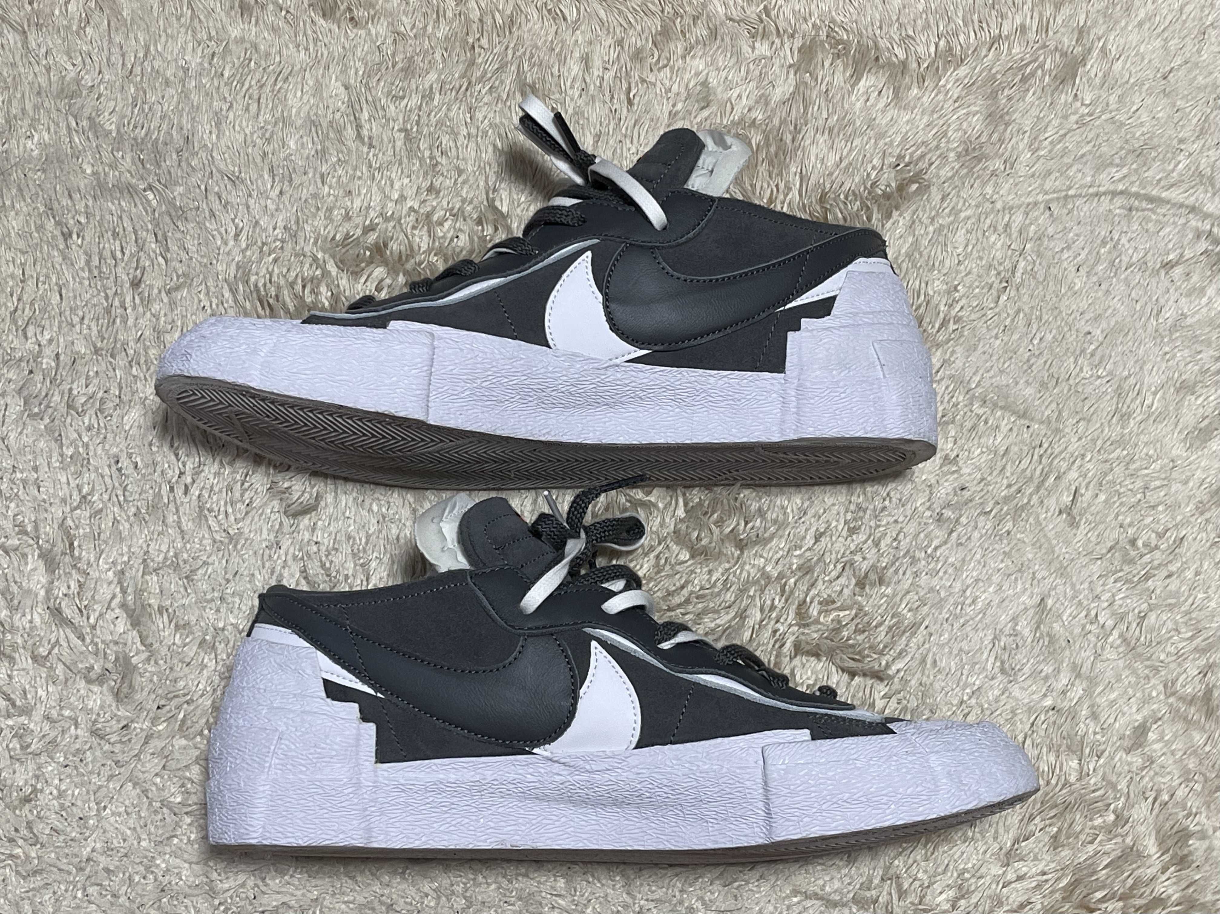 Sacai × Nike Blazer Low "Iron Grey"