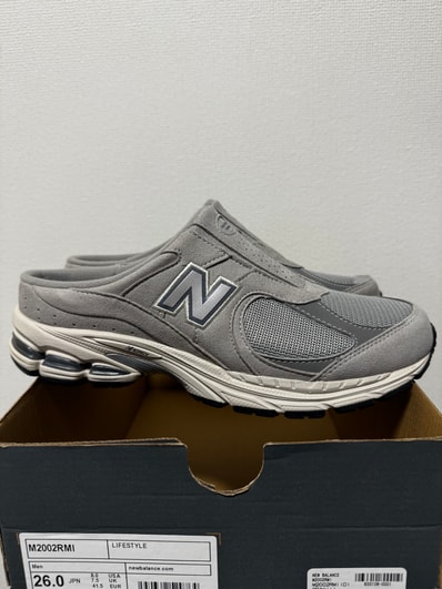 New Balance 2002R Mule "Gray/Silver"