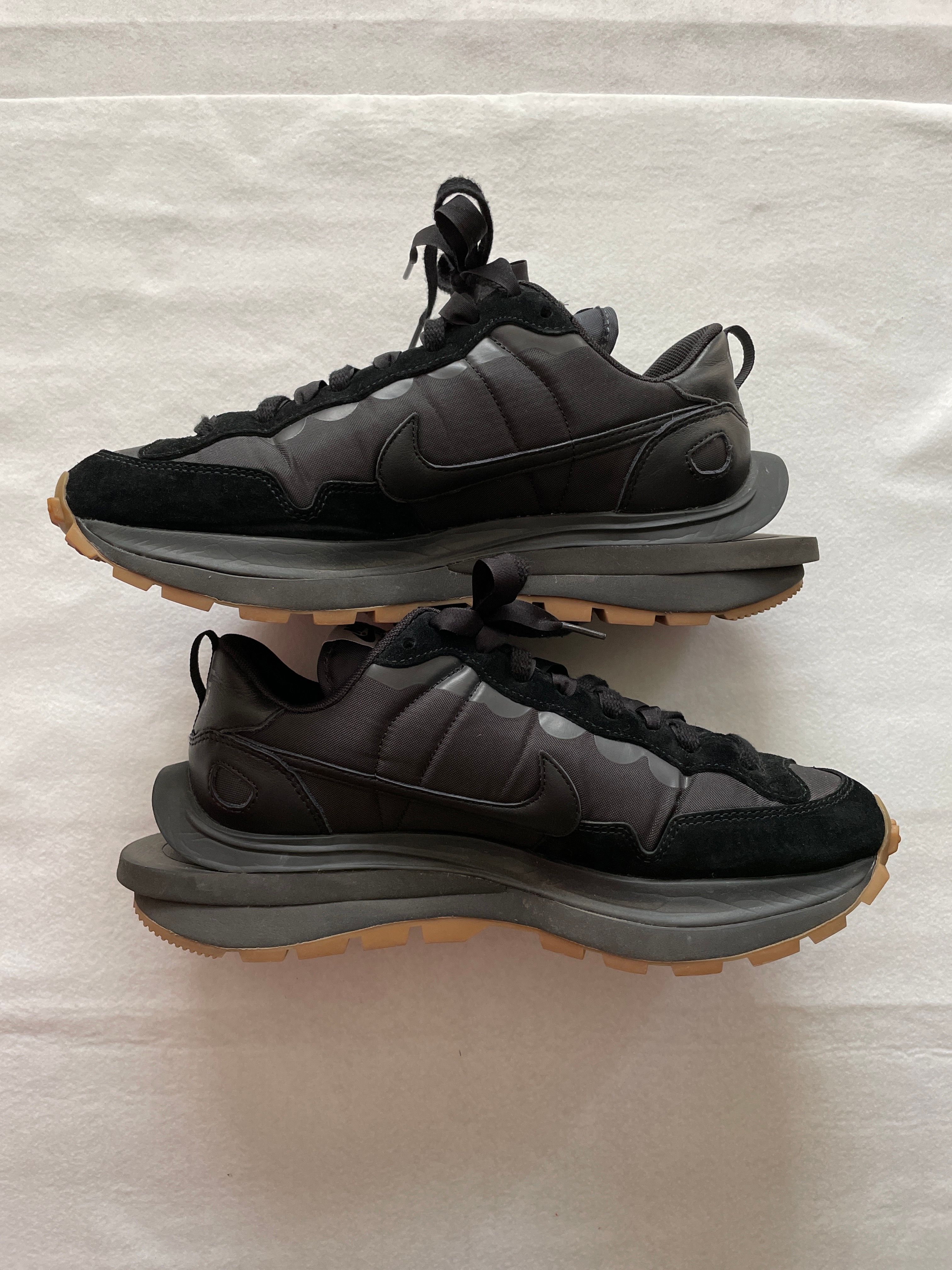 sacai × Nike VaporWaffle "Black Gum"
