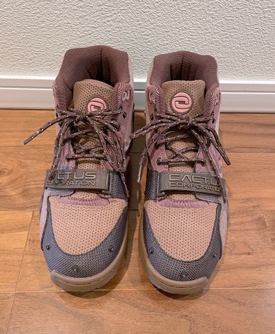 Travis Scott x Nike Air Trainer 1 SP "Archaeo Brown and Rust Pink"