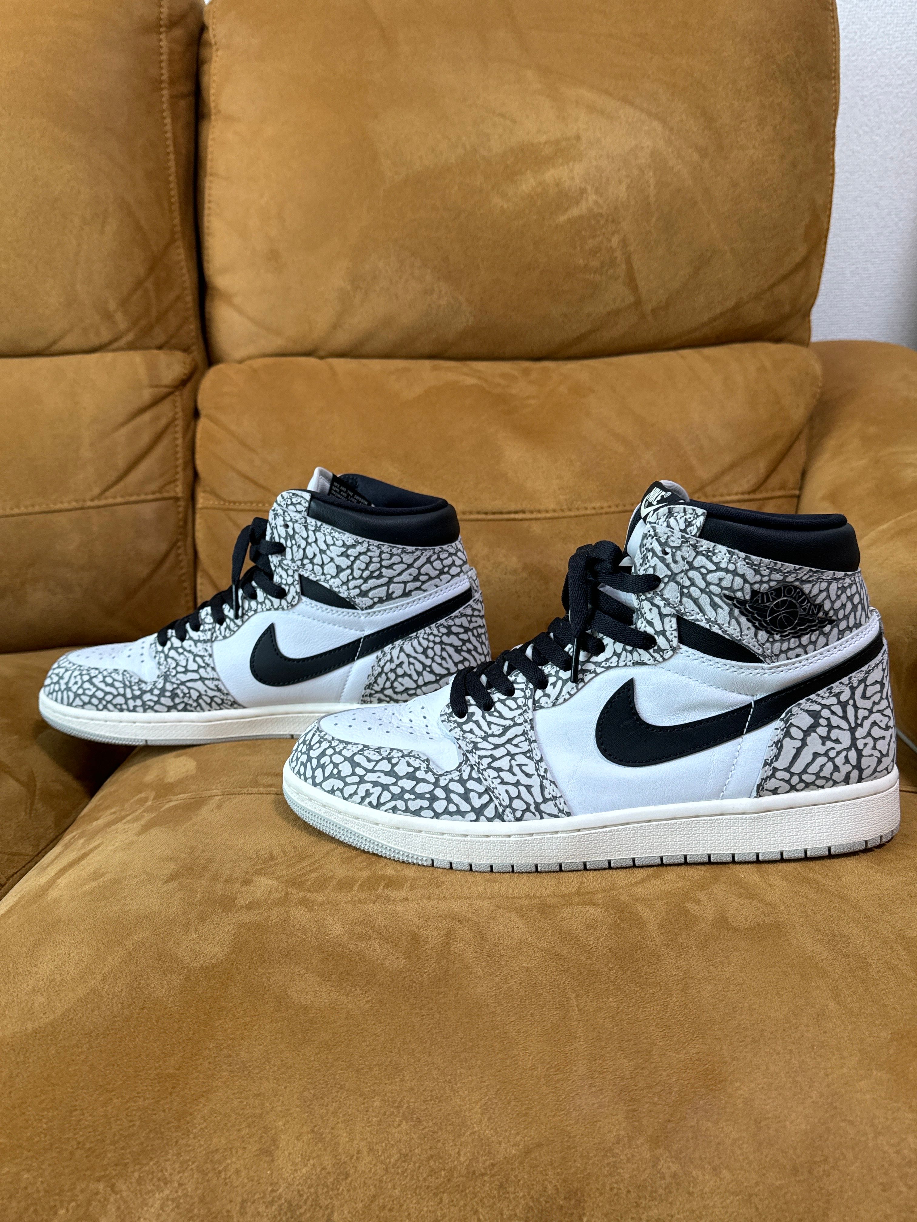 Nike Air Jordan 1 High OG "White Cement/Safari"
