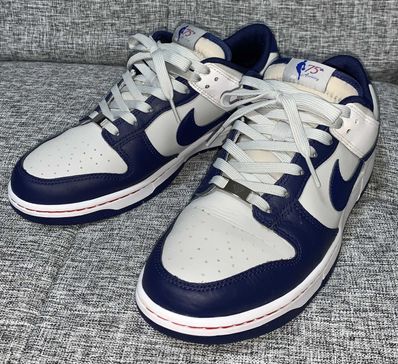 NBA × Nike Dunk Low EMB 75th Anniversary "Nets"