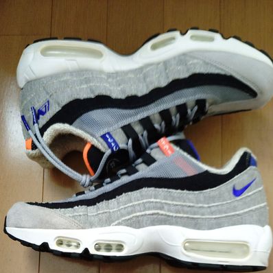 Loopwheeler × Nike Air Max 95 "Wolf Grey"