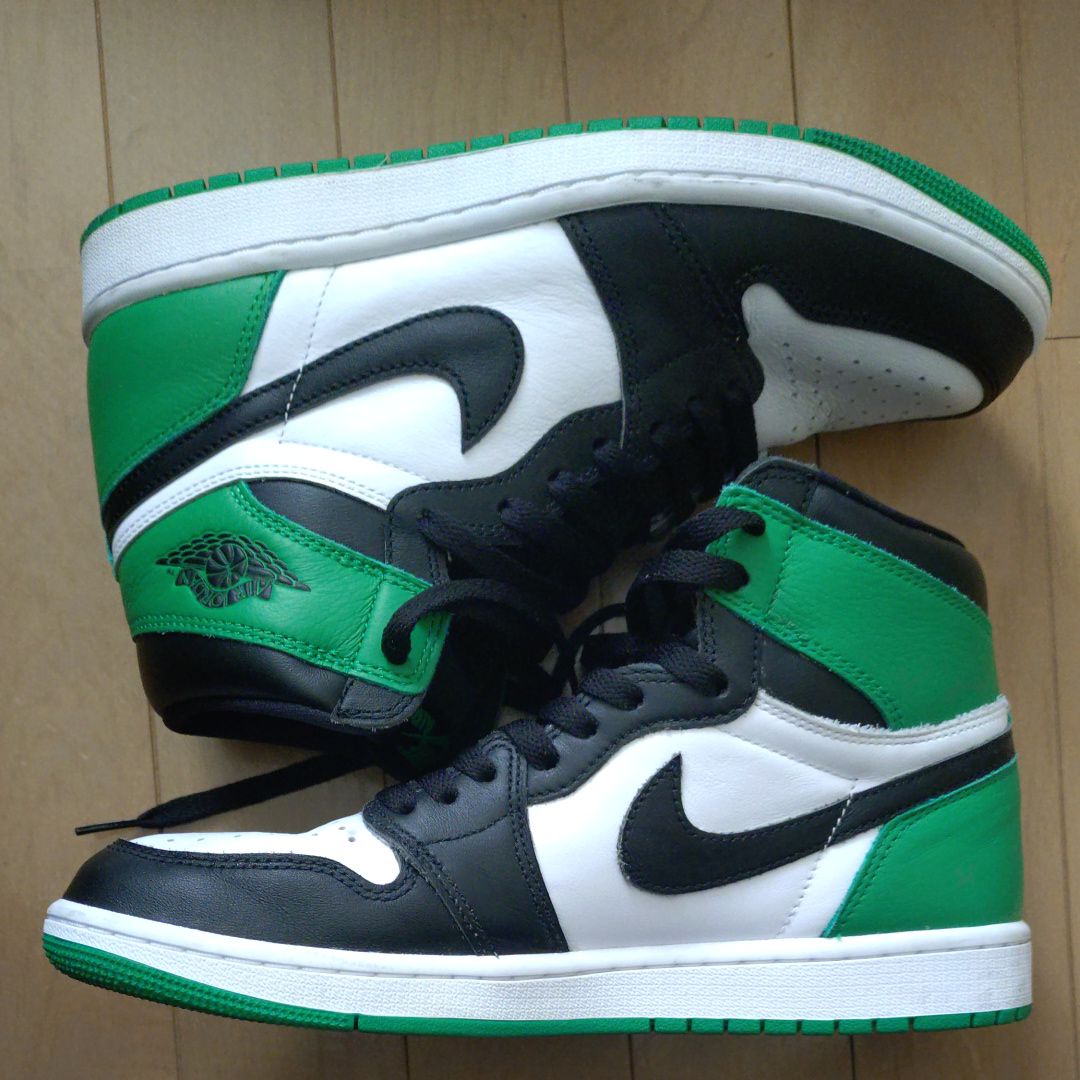 Nike Air Jordan 1 Retro High OG "Celtics/Black and Lucky Green" (2023)
