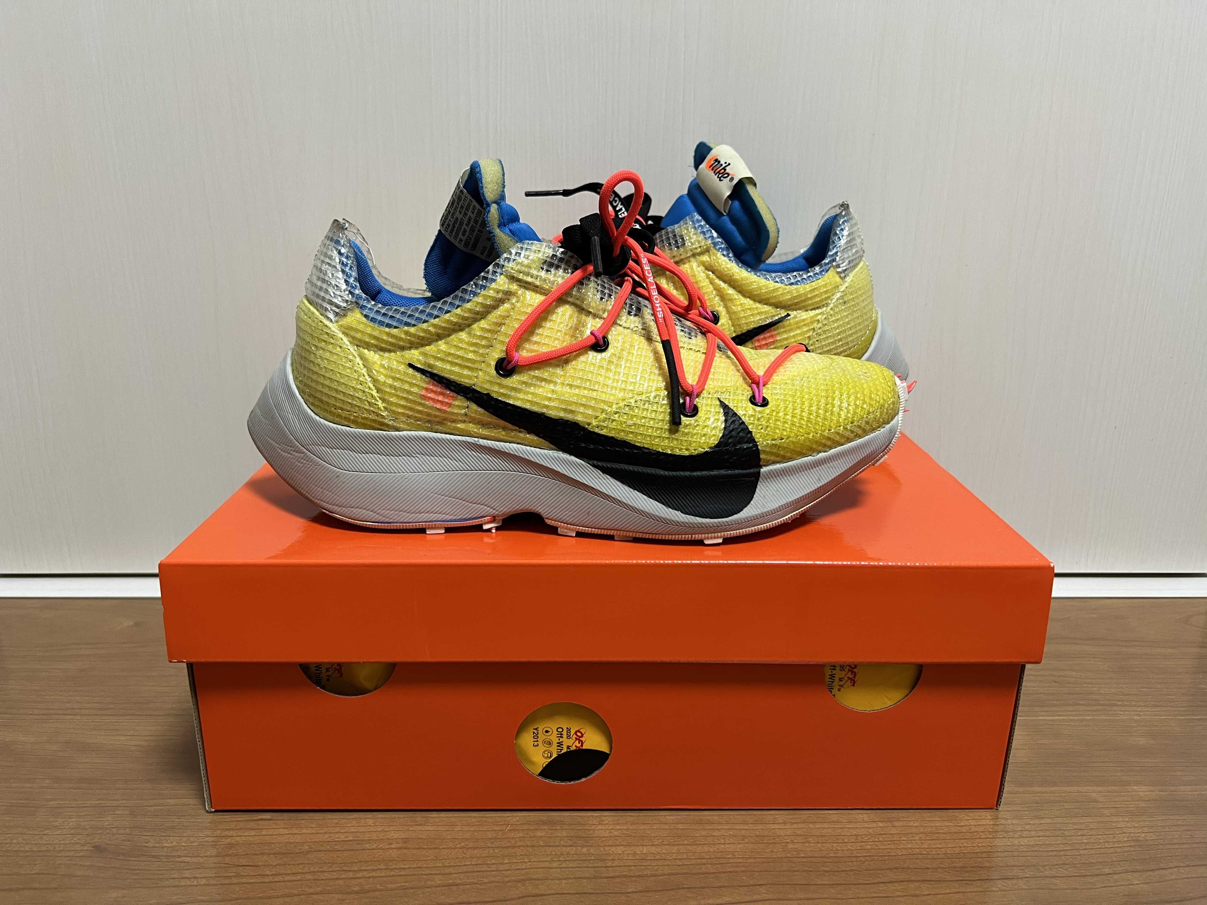 Off-White × Nike Women's Vapor Street "Tour Yellow"